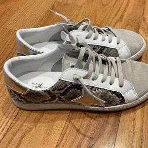 Vintage Havana snakeskin sneakers.
